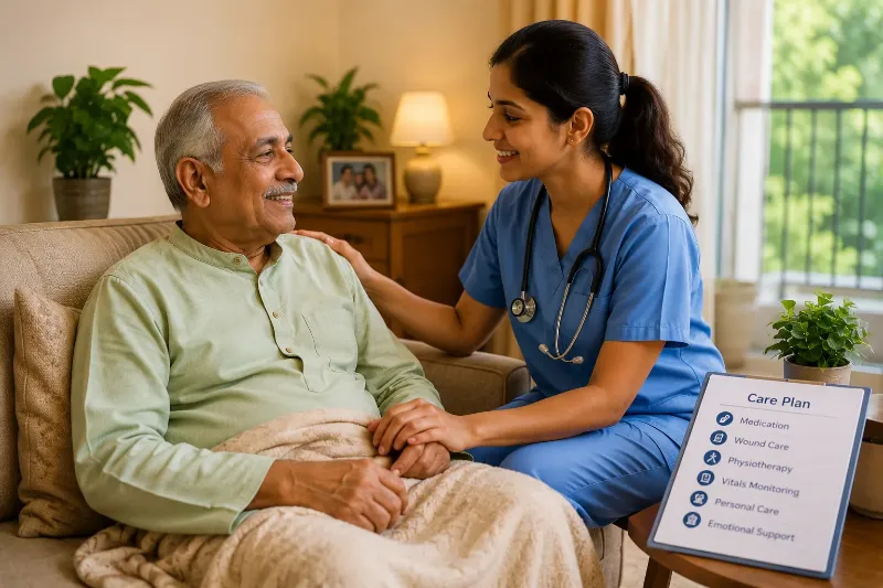 Home nursing care at home