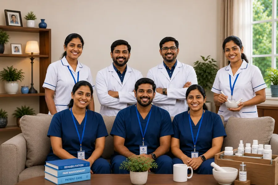 The HomeCarePro care team in Gurgaon